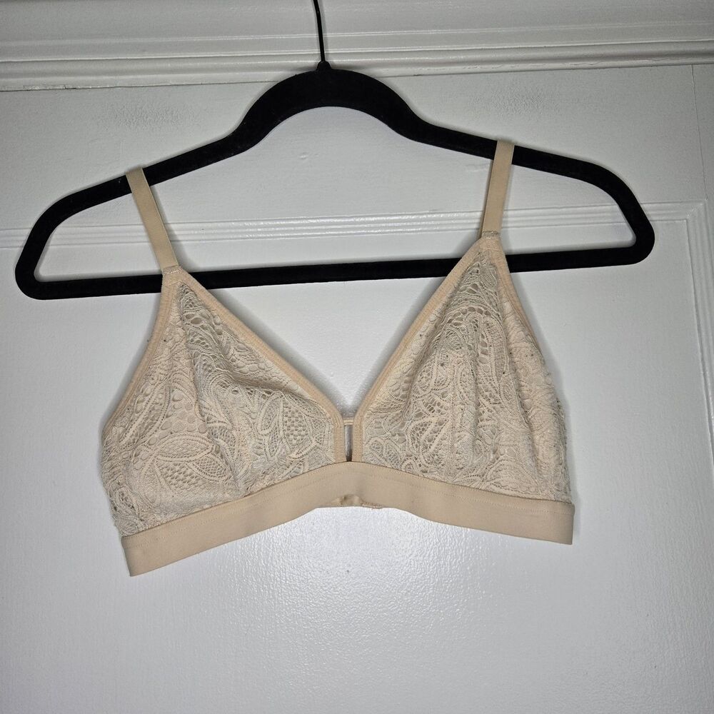 Lively Busty Mesh Bralette Womens Size 1 Wireless Adjustable Strap
